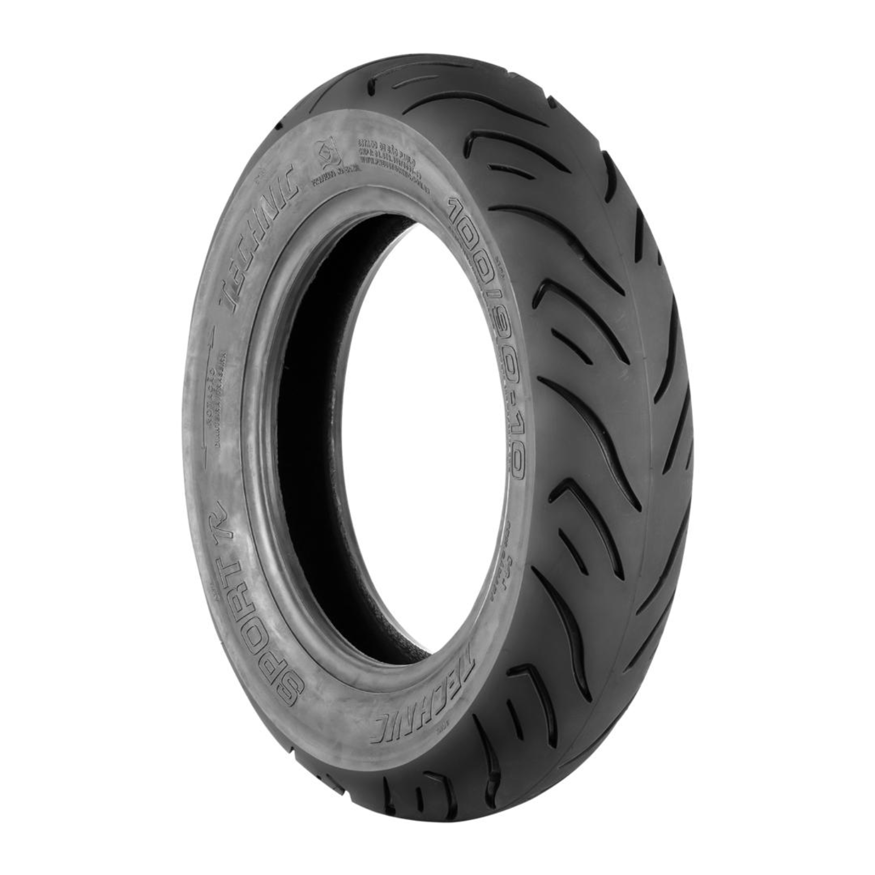 Pneu p/ moto aro 10 * 100/90-10 - tras. suzuki burgman 125, honda lead 110, elite 125, dafra smart 125, haojue lindy 125 e similares (sport) s/câm.